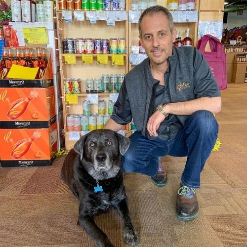 Dogs & Wine: Why does this Lab have a bald spot?