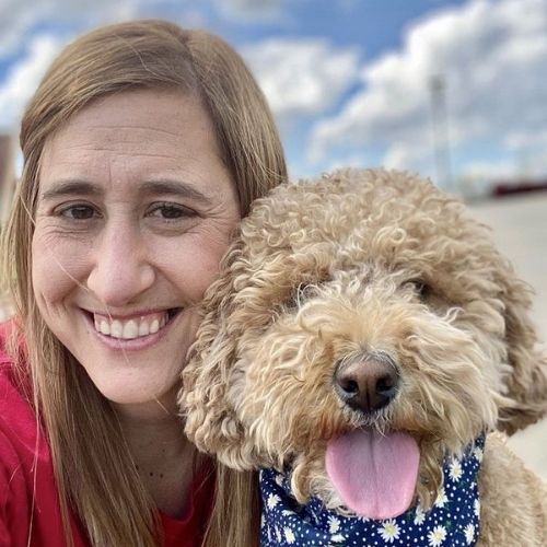 Service Dog Moxie helping Dog Mom mange Ehlers Danlos Syndrome
